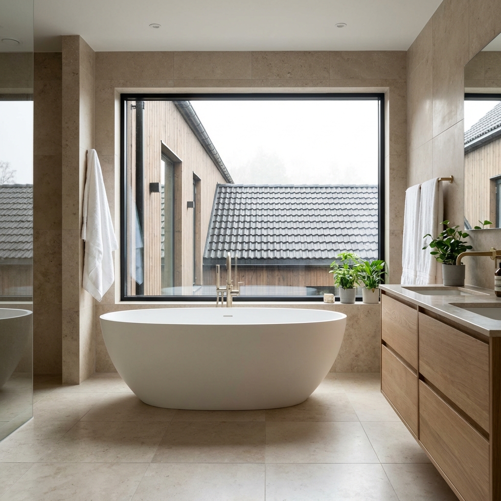 Våtrum, Tak & Fasad